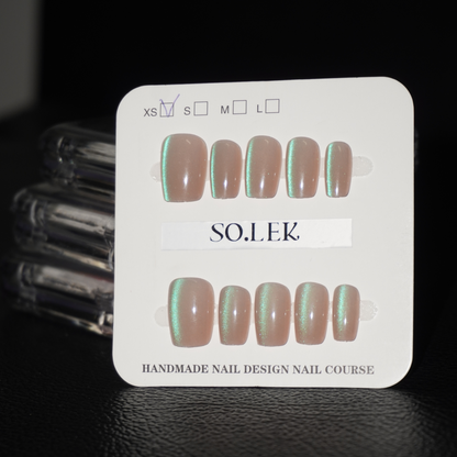 PREMIUM HAND-PAINTED STICK-ON NAILS (ADULT)