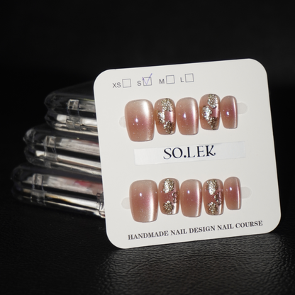 PREMIUM HAND-PAINTED STICK-ON NAILS (ADULT)