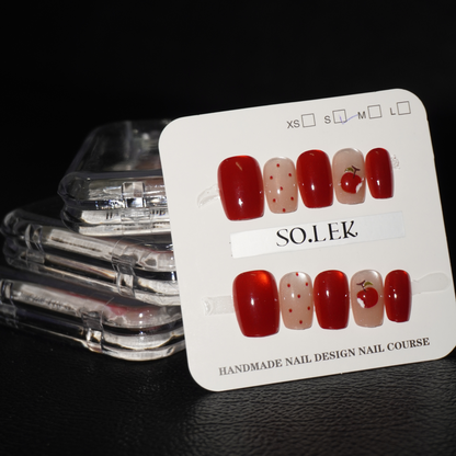 PREMIUM HAND-PAINTED STICK-ON NAILS (ADULT)