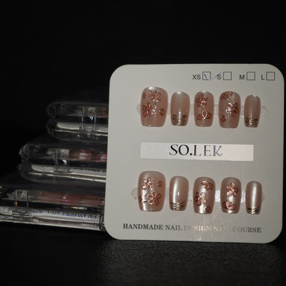 PREMIUM HAND-PAINTED STICK-ON NAILS (ADULT)